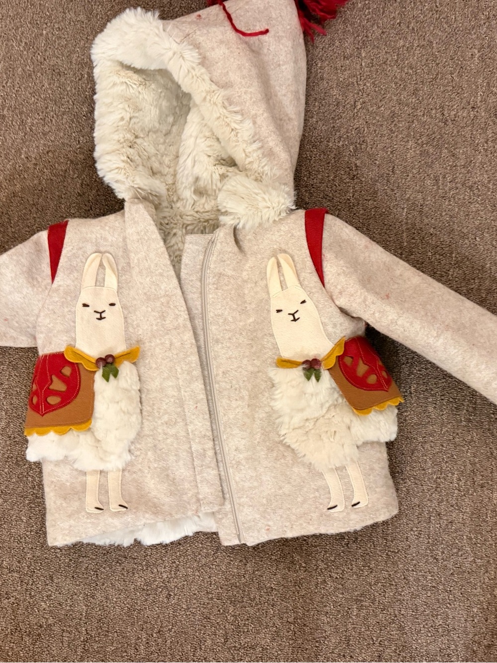 Little Goodall Unique Llama Coat